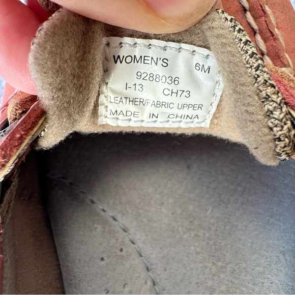 Sperry Top-Sider Women’s Angelfish Salmon Color 100% Leather Boat Shoe - Picture 6 of 8